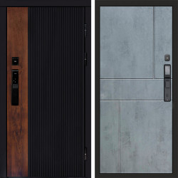 Входная дверь Termo-Door Смарт Престиж - Горизонт бетон темный