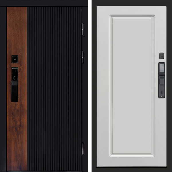 Входная дверь Termo-Door Смарт Престиж - Гранд Белый софт