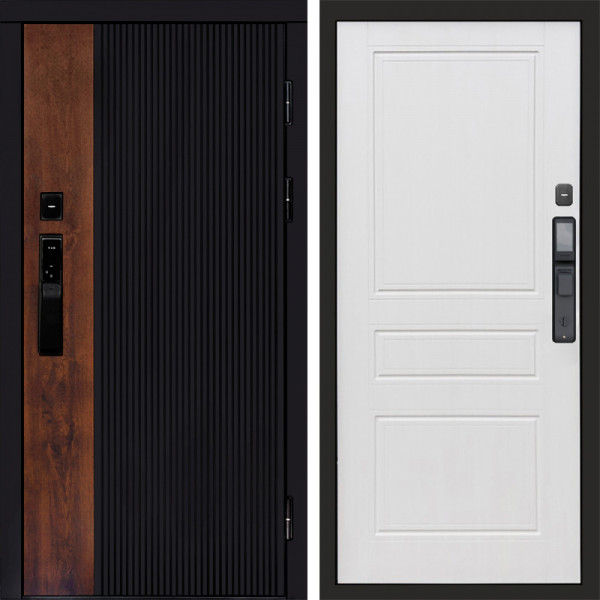 Входная дверь Termo-Door Смарт Престиж - Классика белое дерево