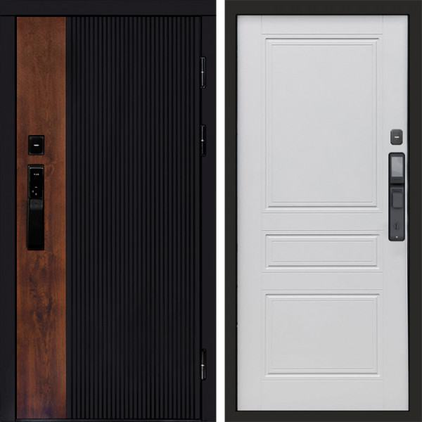 Входная дверь Termo-Door Смарт Престиж - Классика белый матовый