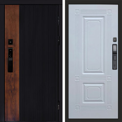 Входная дверь Termo-Door Смарт Престиж - Мадрид Белый софт