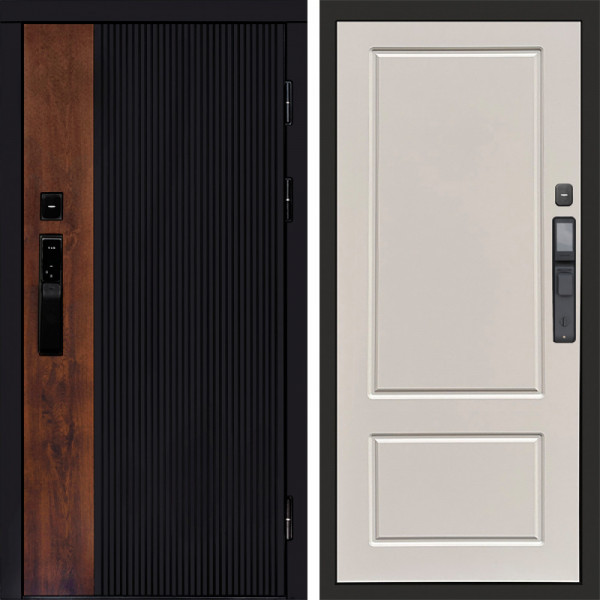 Входная дверь Termo-Door Смарт Престиж - Марсель Слоновая кость