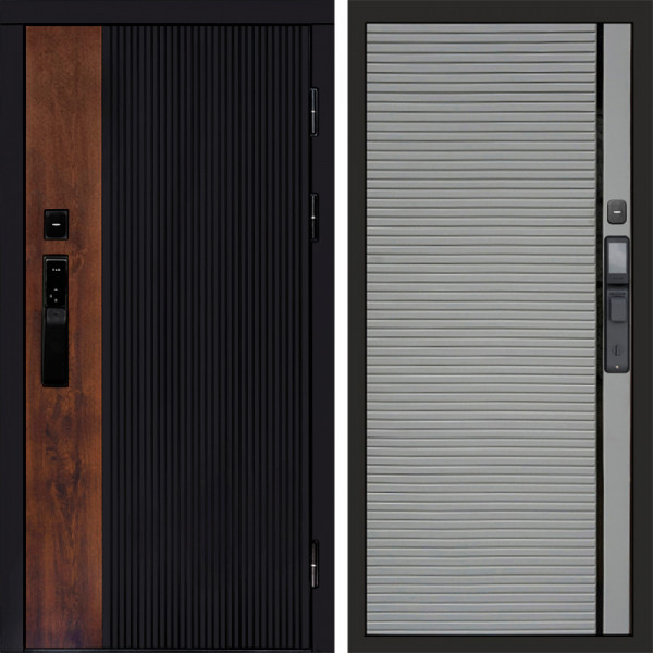 Входная дверь Termo-Door Смарт Престиж - Porte Grey софт