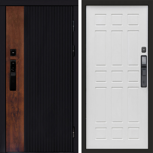 Входная дверь Termo-Door Смарт Престиж - Спарта белое дерево