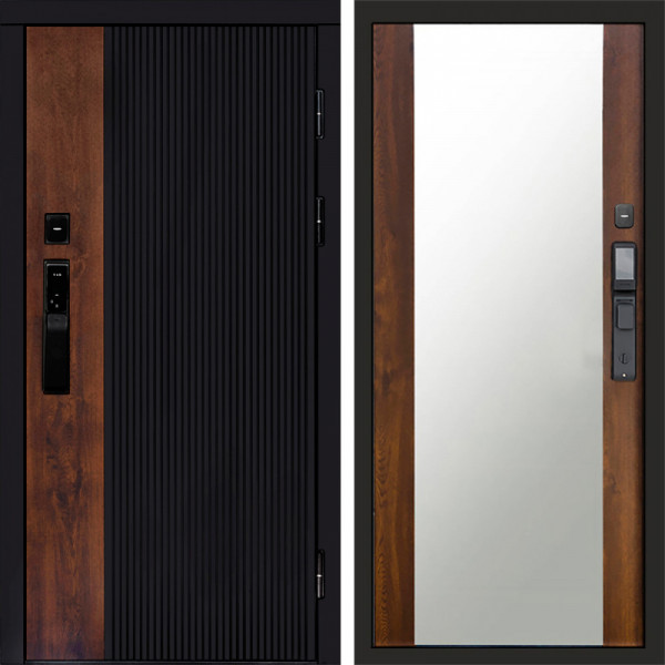 Входная дверь Termo-Door Смарт Престиж - Зеркало дуб