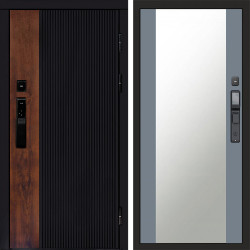 Входная дверь Termo-Door Смарт Престиж - Зеркало Grey Софт