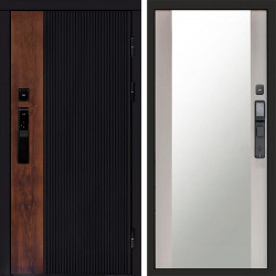 Входная дверь Termo-Door Смарт Престиж - Зеркало лиственница