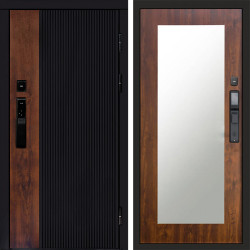 Входная дверь Termo-Door Смарт Престиж - Зеркало Триумф дуб
