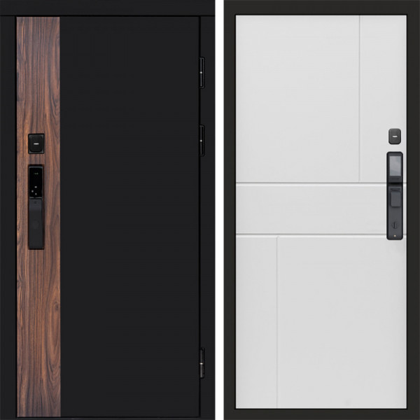 Входная дверь Termo-Door Смарт Тор - Горизонт белый