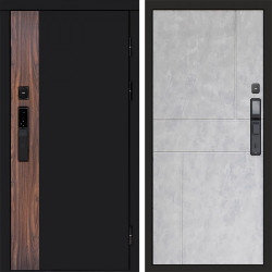 Входная дверь Termo-Door Смарт Тор - Горизонт бетон светлый