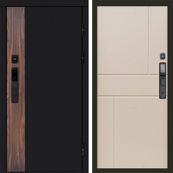 Входная дверь Termo-Door Смарт Тор - Горизонт Слоновая кость