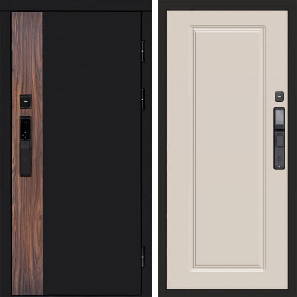 Входная дверь Termo-Door Смарт Тор - Гранд Слоновая кость