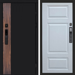 Входная дверь Termo-Door Смарт Тор - Лион Белый софт