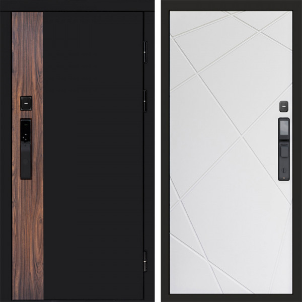 Входная дверь Termo-Door Смарт Тор - Лучи белый