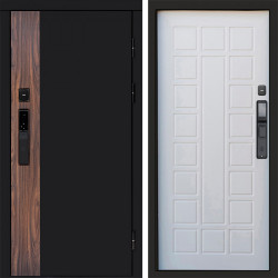 Входная дверь Termo-Door Смарт Тор - Престиж белое дерево