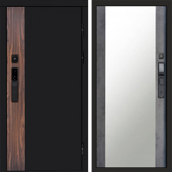 Входная дверь Termo-Door Смарт Тор - Зеркало бетон темный