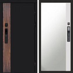 Входная дверь Termo-Door Смарт Тор - Зеркало Фацет Белый софт