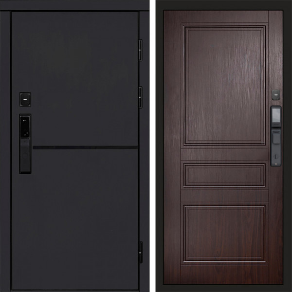 Входная дверь Termo-Door Смарт Тренд Black - Классика венге