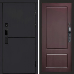 Входная дверь Termo-Door Смарт Тренд Black - Марсель Шоколад