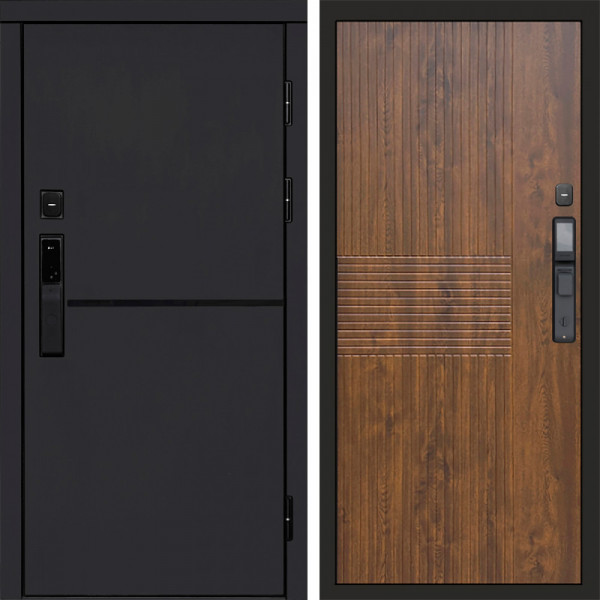 Входная дверь Termo-Door Смарт Тренд Black - Мастино Дуб
