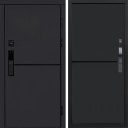 Входная дверь Termo-Door Смарт Тренд Black - Нео Black