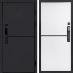 Входная дверь Termo-Door Смарт Тренд Black - Нео White