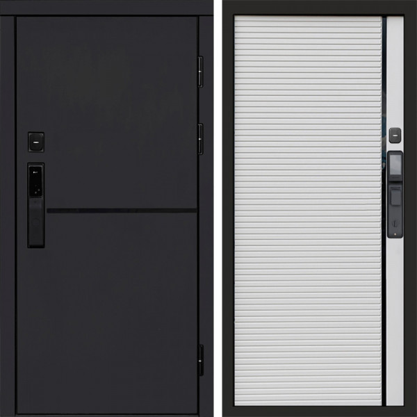 Входная дверь Termo-Door Смарт Тренд Black - Porte white