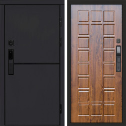 Входная дверь Termo-Door Смарт Тренд Black - Престиж дуб
