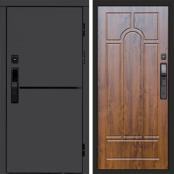 Входная дверь Termo-Door Смарт Тренд Графит - Арка дуб
