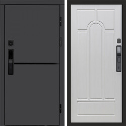 Входная дверь Termo-Door Смарт Тренд Графит - Арка лиственница