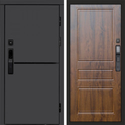 Входная дверь Termo-Door Смарт Тренд Графит - Классика дуб