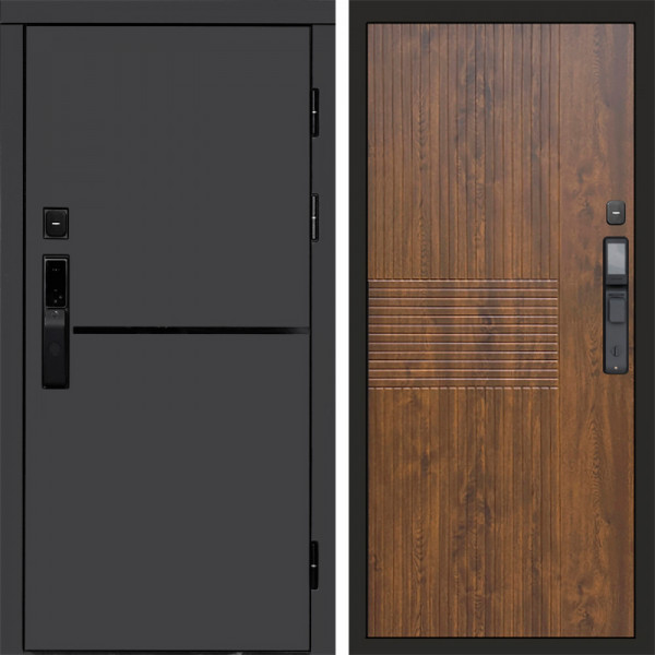 Входная дверь Termo-Door Смарт Тренд Графит - Мастино Дуб