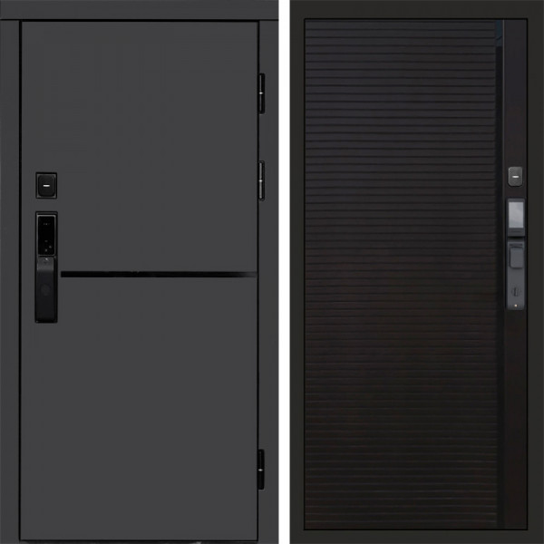 Входная дверь Termo-Door Смарт Тренд Графит - Porte black