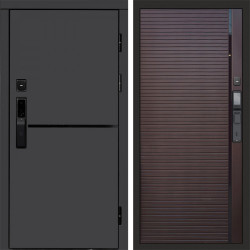 Входная дверь Termo-Door Смарт Тренд Графит - Porte Шоколад