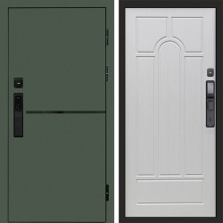 Входная дверь Termo-Door Смарт Тренд Green - Арка лиственница
