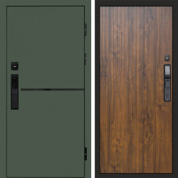 Входная дверь Termo-Door Смарт Тренд Green - Flat Дуб