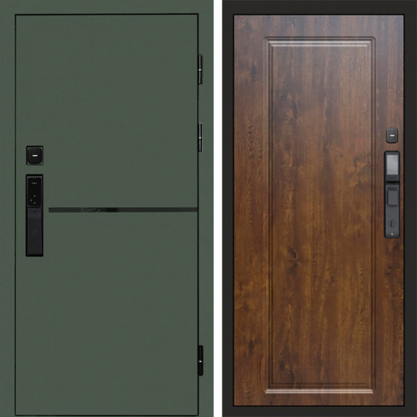 Входная дверь Termo-Door Смарт Тренд Green - Гранд Дуб