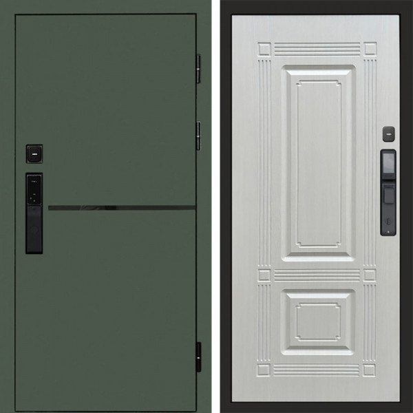 Входная дверь Termo-Door Смарт Тренд Green - Мадрид Лиственница