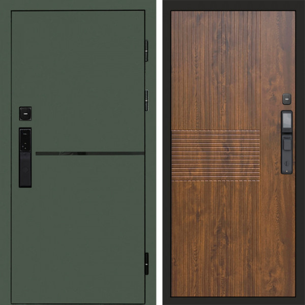 Входная дверь Termo-Door Смарт Тренд Green - Мастино Дуб