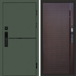 Входная дверь Termo-Door Смарт Тренд Green - Porte Шоколад