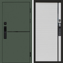Входная дверь Termo-Door Смарт Тренд Green - Porte white