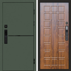 Входная дверь Termo-Door Смарт Тренд Green - Престиж дуб