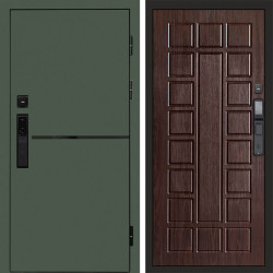 Входная дверь Termo-Door Смарт Тренд Green - Престиж венге