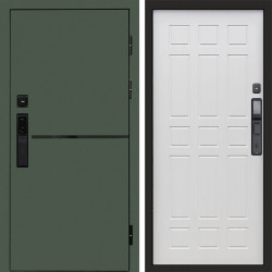 Входная дверь Termo-Door Смарт Тренд Green - Спарта лиственница