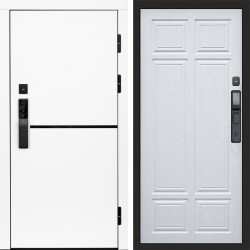 Входная дверь Termo-Door Смарт Тренд White - Без серии Лиственница премиум