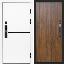 Входная дверь Termo-Door Смарт Тренд White - Flat Дуб