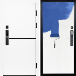 Входная дверь Termo-Door Смарт Тренд White - Гладкая Панель Под Покраску Под покраску (грунт)