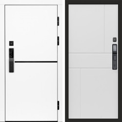 Входная дверь Termo-Door Смарт Тренд White - Горизонт белый