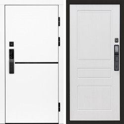 Входная дверь Termo-Door Смарт Тренд White - Классика белое дерево