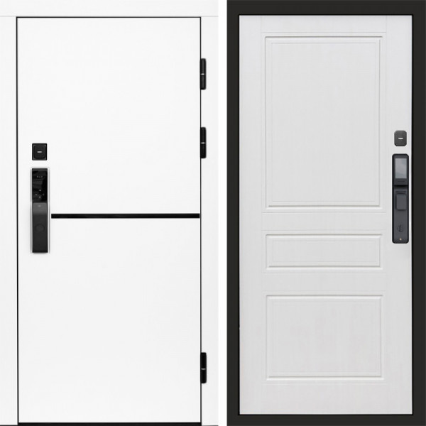 Входная дверь Termo-Door Смарт Тренд White - Классика белое дерево